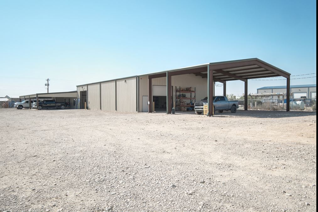 Crane Served Shop & Premium Office Space in Carlsbad, NM!