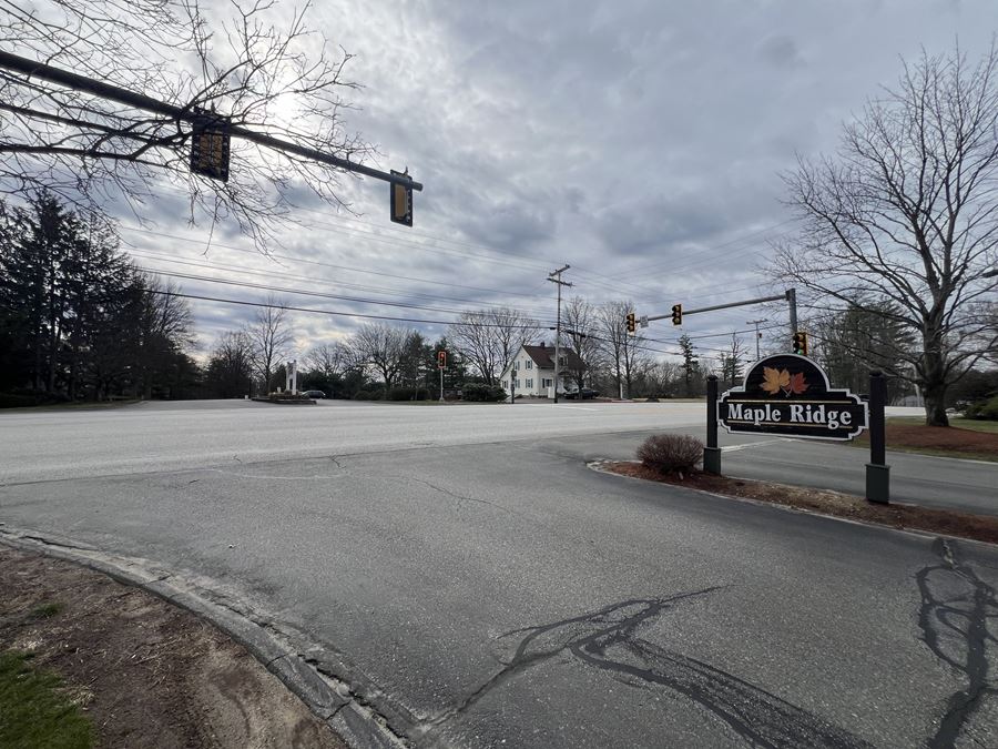 Developable land at Lighted Intersection