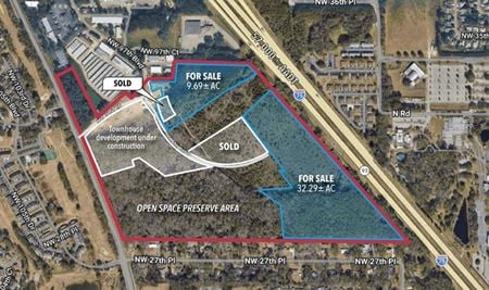 VacantLand space for Sale at SW Quadrant of I-75 & 39th Avenue  in Gainesville