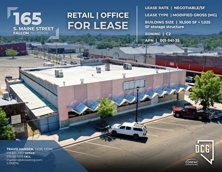 Office space for Rent at 165 South Maine Street in Fallon