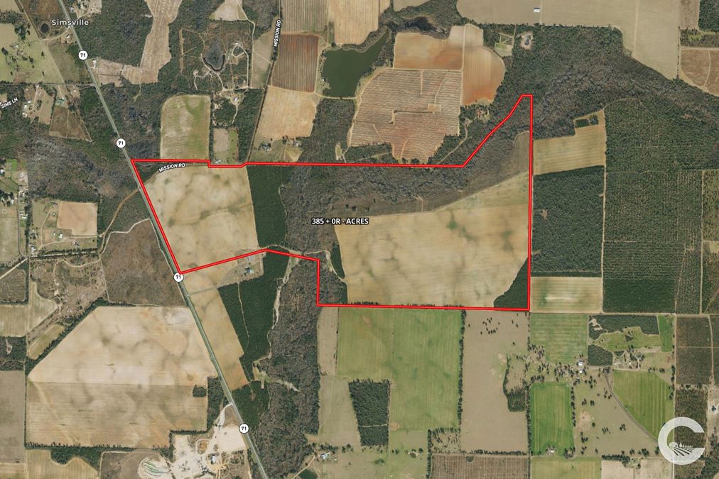 385 +/- Acre Rocky Creek Tract in Marianna, FL