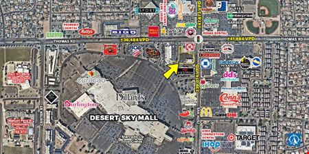 Retail space for Rent at 75th Ave & Thomas Rd in Phoenix
