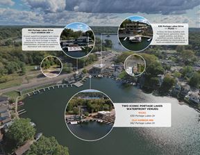 Portage Lakes Waterfront Reactivation | 3.4 Acres, 650+ Ft Frontage