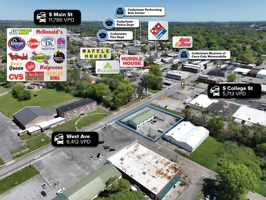 Cedartown Shopping Center | 85% Occupied | 9,935 Square Feet