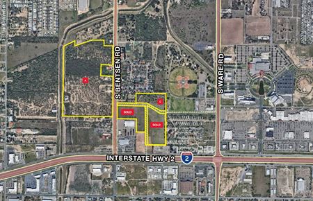 VacantLand space for Sale at S. Bentsen Rd. in McAllen