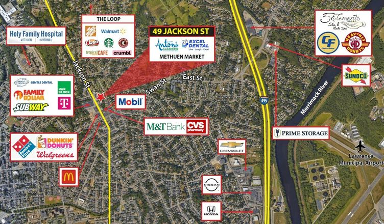 Methuen, MA - Jackson Street Retail Center