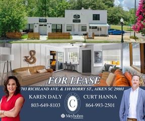 Flexible Retail, Restaurant & Event Space at Eastside Village | 703 Richland Ave SE & 110 Horry St, Aiken, SC