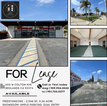 Photo of commercial space at 602 W COLTON AVE in REDLANDS