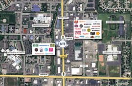 Retail Shops Next to Regional Mall, Hospitals, & College