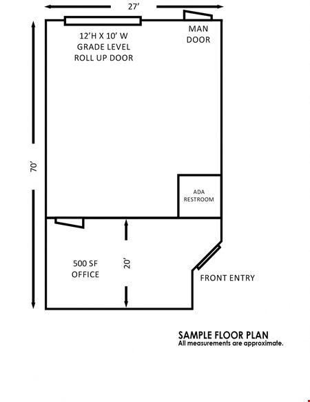 Office space for Rent at 5649 2nd St W in Lehigh Acres