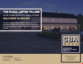 THE PLAZA at LUPTON VILLAGE