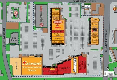 Retail space for Rent at 2701-2755 N Grandview Ave in Odessa