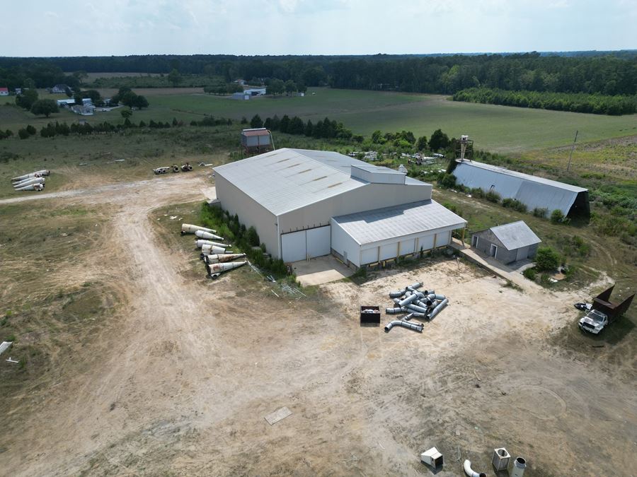 187 Daniels Road | Former Cotton Gin For Sale: 16,000 SF