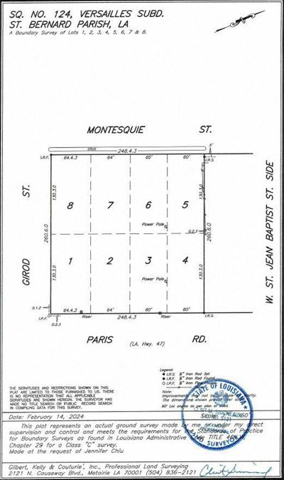 Paris Road Ground Lease