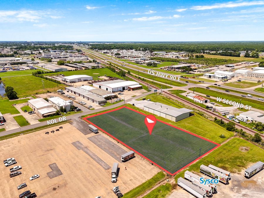 ±1.6-Acre Industrial Lot for Sale just off US Hwy 90 E