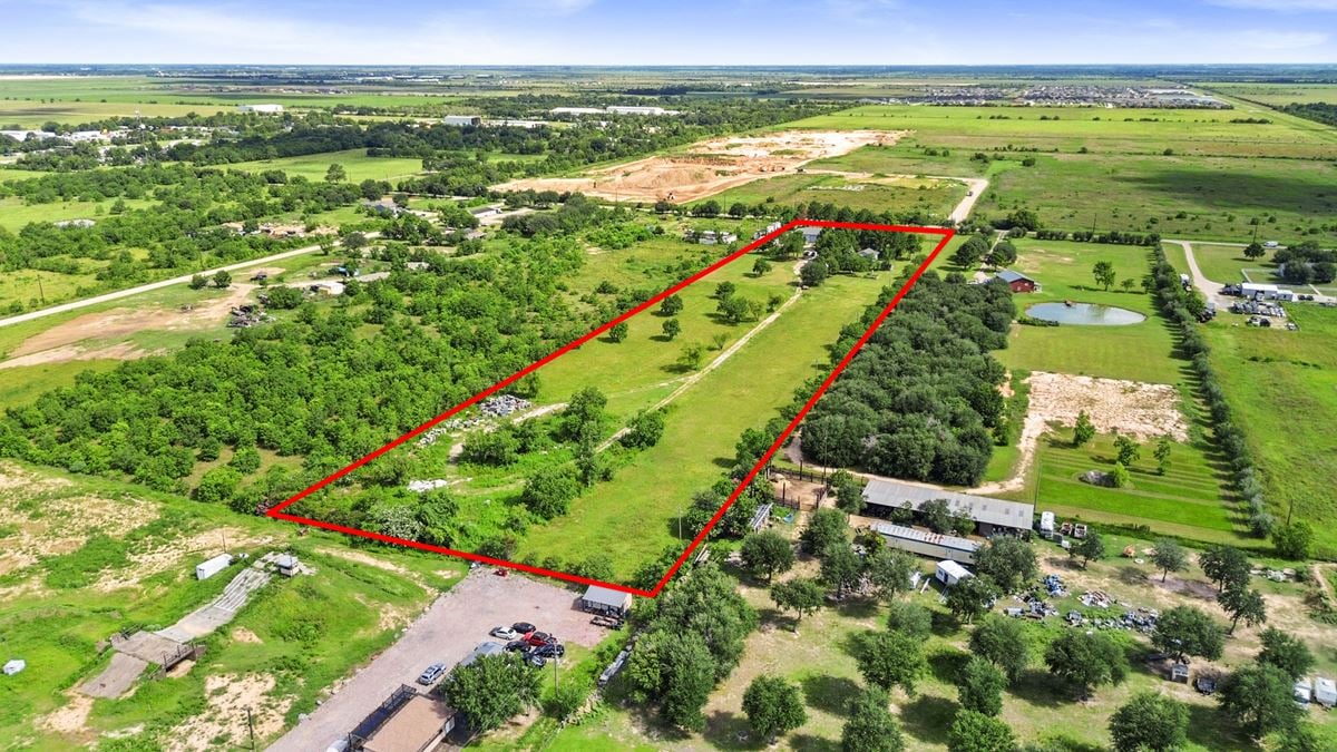 ±10 Acres in Katy Growth Corridor – Ideal for Commercial, Residential, or Mixed-Use Development