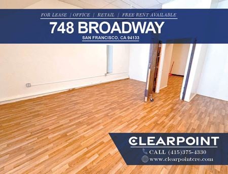 Office space for Rent at 748 Broadway in San Francisco