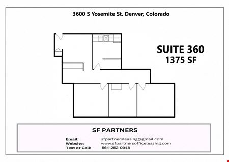 Office space for Rent at 3600 Yosemite St in Denver