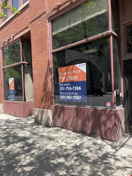 Retail space for Rent at 731-733 S Dearborn St in Chicago