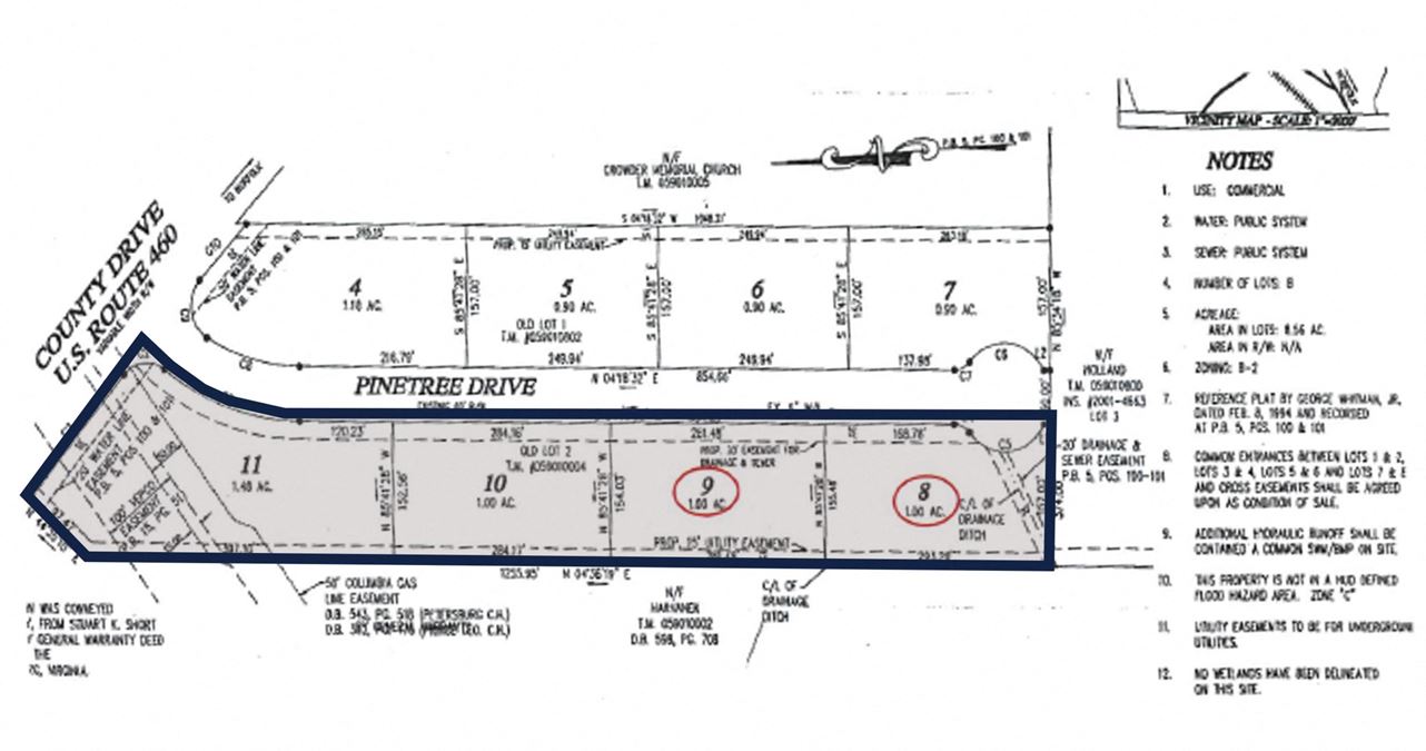 US 460 Business Land