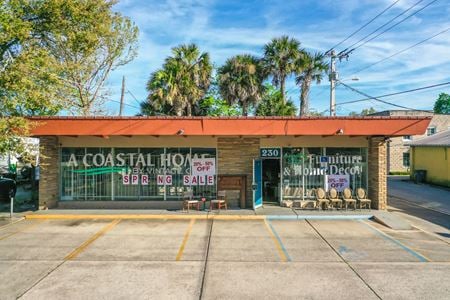 Photo of commercial space at 230 West King Street in St. Augustine