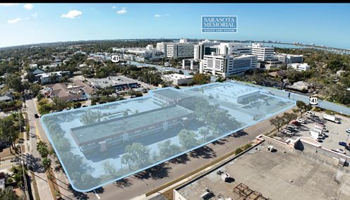 Midtown Development on US 41 by Sarasota Memorial Hospital