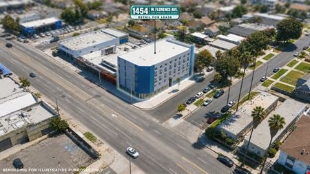 Retail space for Rent at 1454 W Florence Ave in Los Angeles
