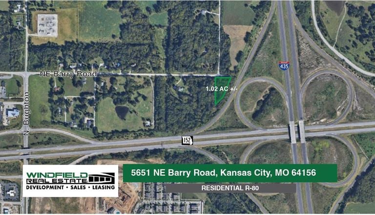 VacantLand space for Sale at 5651 Northeast Barry Road in Kansas City