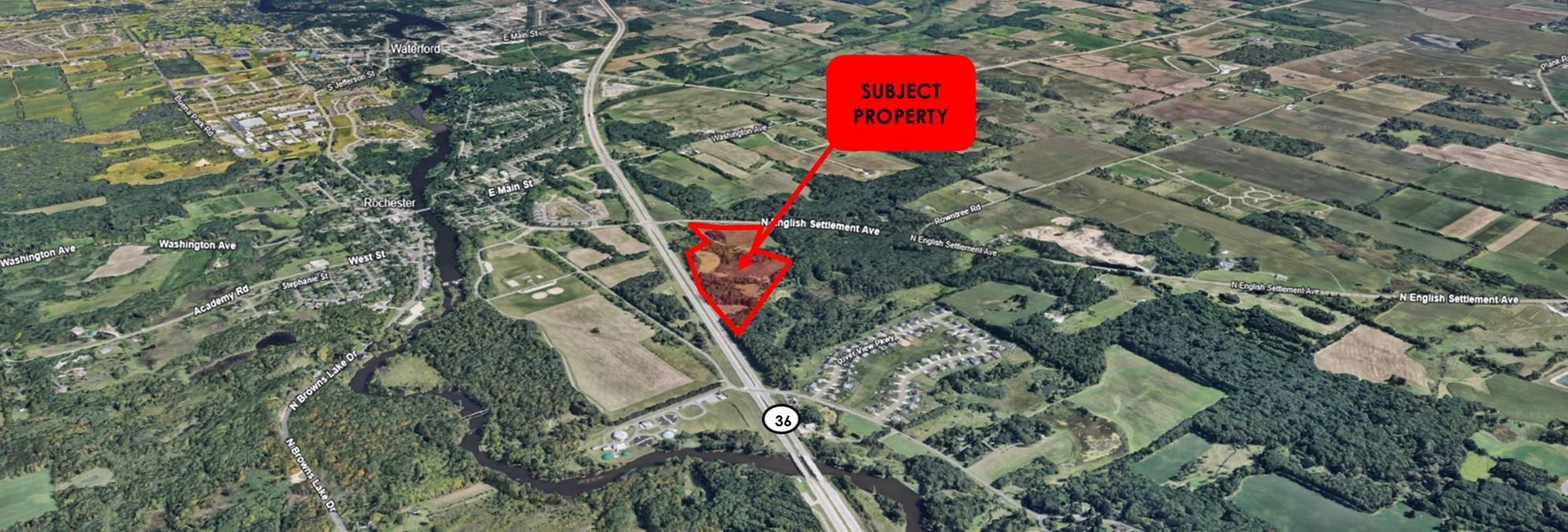 40 acres of land with Hwy 36 visibiity