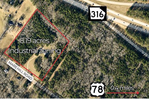 8.19-Acre Industrial Site | Oconee County