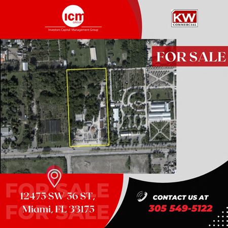 FOR SALE: Land for Agriculture - Miami