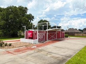 Drive-Thru Retail Building on Corner Lot