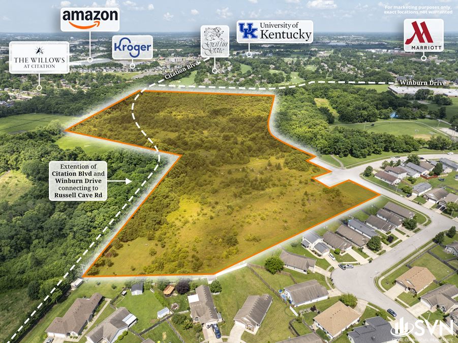 Russell Cave Road Land For Sale