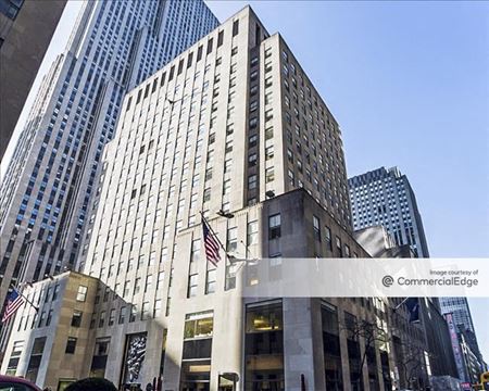 Office space for Rent at 50 Rockefeller Plaza in New York