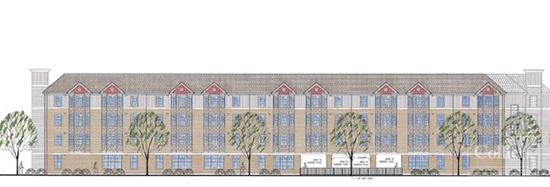 ±0.86 Development Lot For Sale  Approved For 45 Unit Free Market Apartment Building