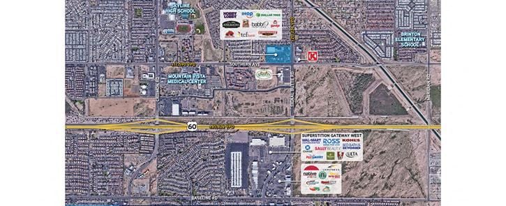 Retail and Medical Space for Lease in Neighborhood Center in Mesa