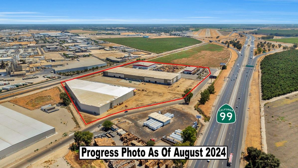 Brand New Concrete Tilt Up Industrial Buildings in Visalia's Industrial Park