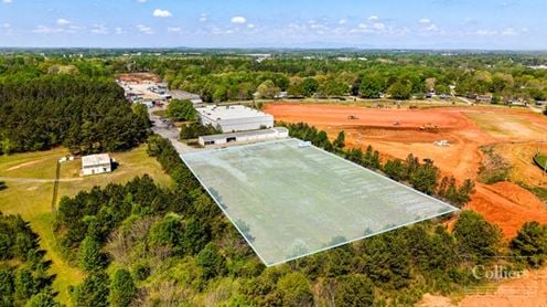 ±3.5-Acre Fenced IOS/Laydown Yard in Spartanburg