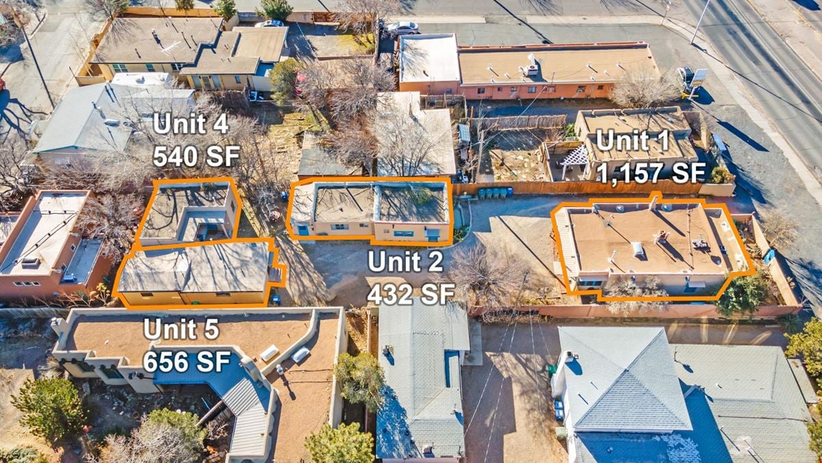 Four Plex Investment For Sale Near the Railyard