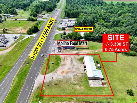 Photo of commercial space at 6490 U.S. 29 in Molino