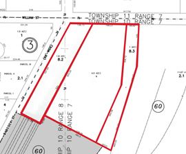 1285 William St -  1 - 7+/- Acres Vacant Land