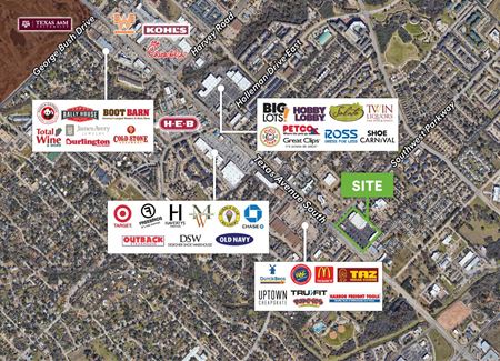 Retail space for Rent at 2501 Texas Ave S in College Station