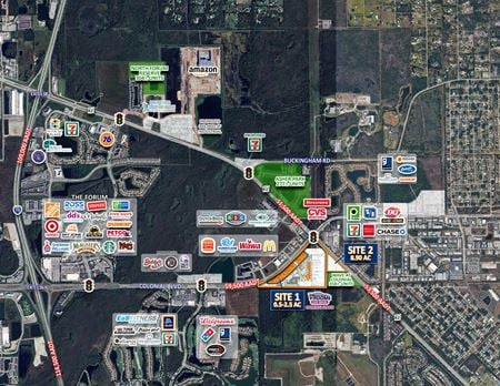 VacantLand space for Rent at SWC Colonial Blvd & SR 82 in Fort Myers