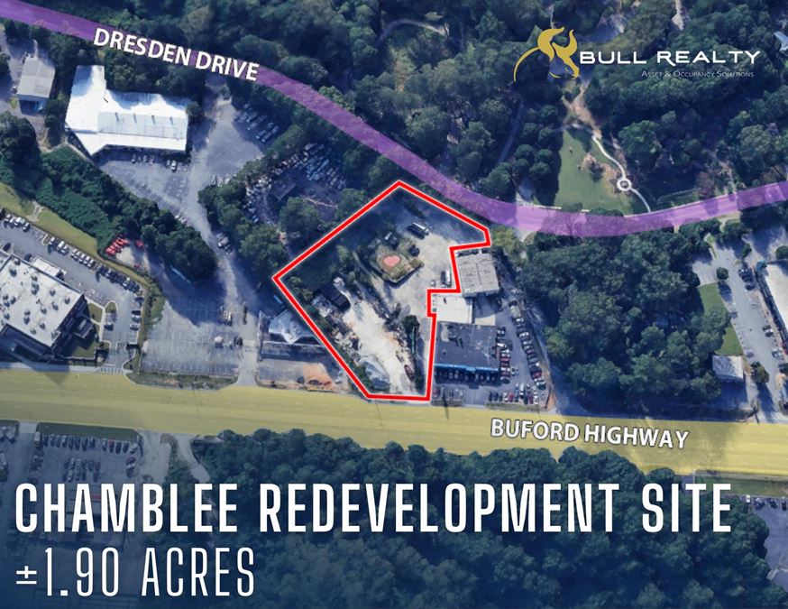 Chamblee Redevelopment Site |  ±1.90 Acres