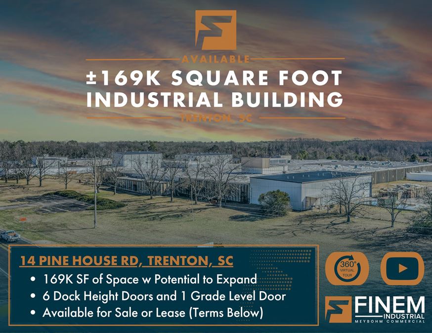 ±169K Square Foot  Industrial Building