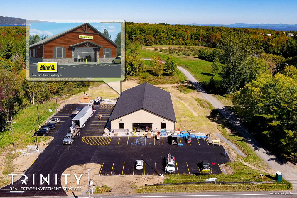 Rare Upgraded Construction Upstate NY Dollar General 3954 NY22