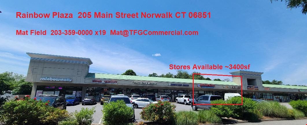 Rainbow Plaza  205 Main Street Norwalk CT