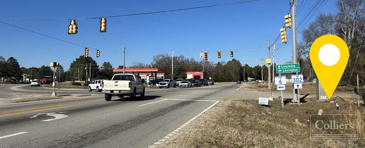 2.30-acre convenience store site with frontage in Lexington, SC