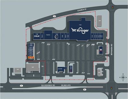 Retail space for Rent at 7125 GA-85 in Riverdale