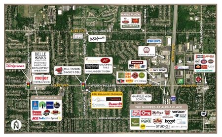 Retail space for Rent at 5612 Wilson Mills Rd in Highland Heights